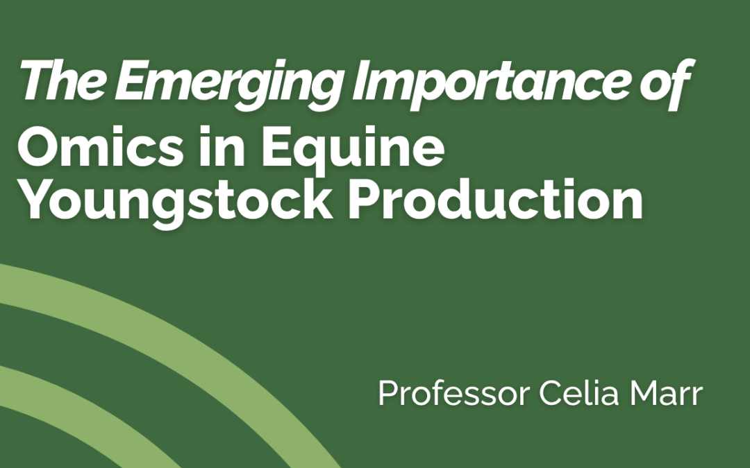 The emerging importance of omics - Celia Marr