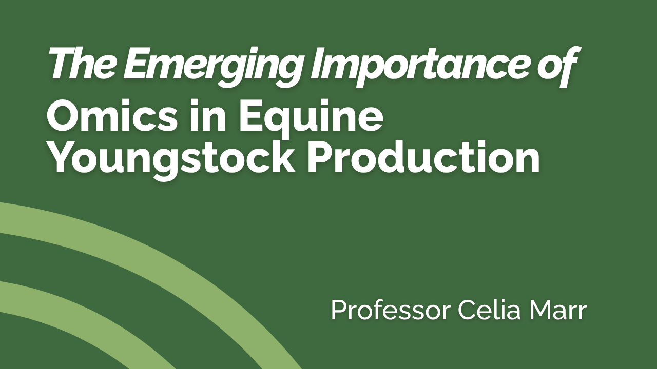 The emerging importance of omics - Celia Marr
